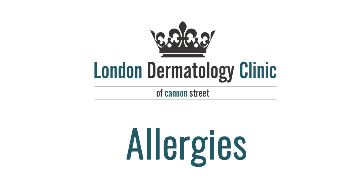 Allergies London Dermatology Clinic Allergen Dermatology